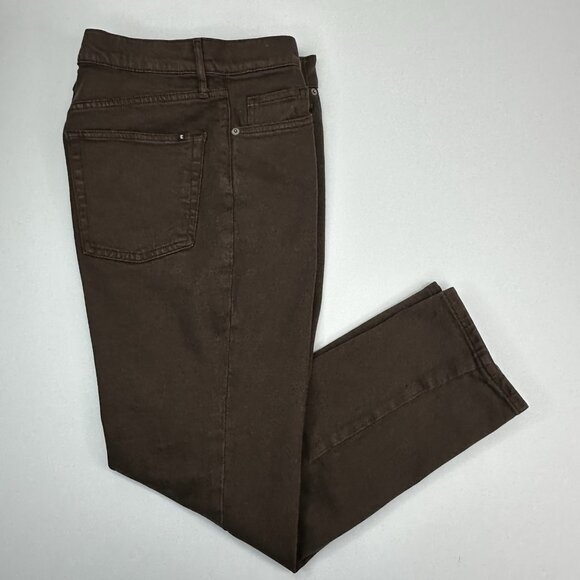 Everlane Women's Cocoa The Original Cheeky Minimalist Jeans W28-30‎ Crop/L26.2 - Picture 2 of 11